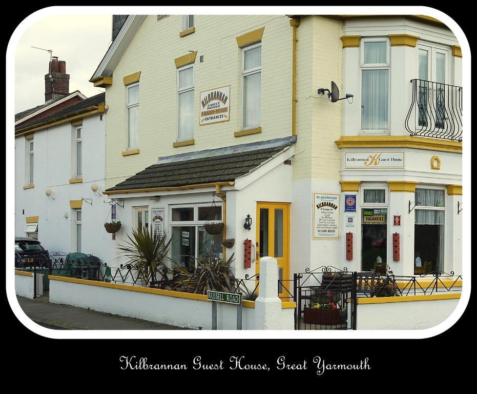Kilbrannan Guest House Great Yarmouth Exteriör bild